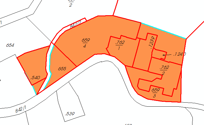 zu verschneidende Objekte selektiert zu verschneidende Objekte selektiert