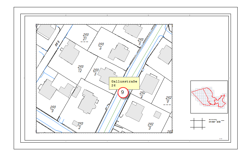 Beispiel: Einzeln beschriften für Gebäude Beispiel: Einzeln beschriften für Gebäude