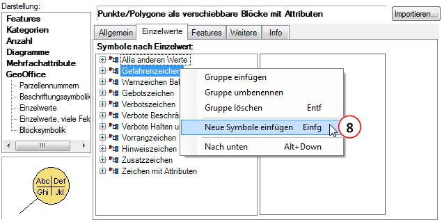 neue Symbole einfügen neue Symbole einfügen