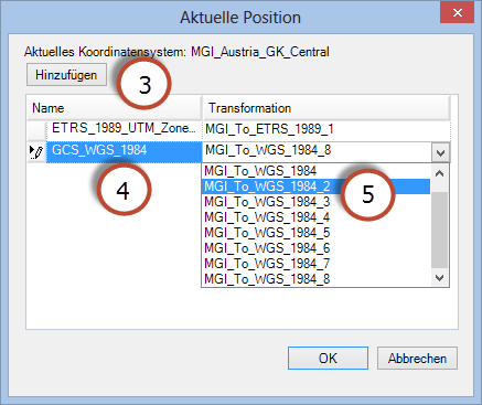 aktuelle POsition_einstellungen