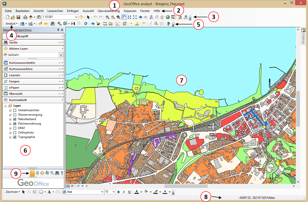 Benutzeroberfläche Benutzeroberfläche