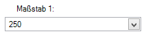 Maßstab einstellen