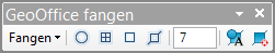 Werkzeugleiste: GeoOffice Fangen