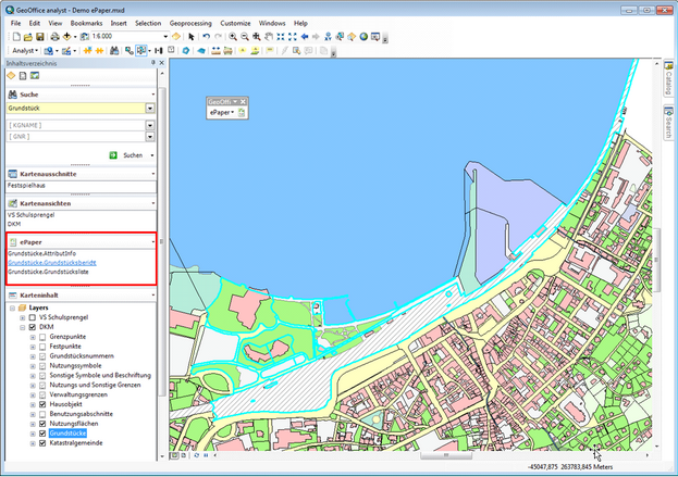 Generieren über ePaper Gruppe