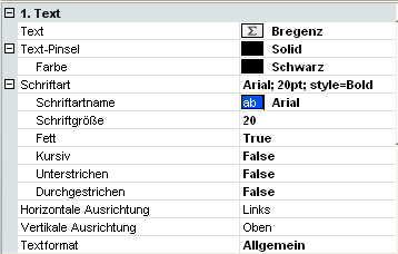 Kategorie Text Kategorie Text