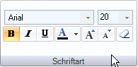 Schriftart Schriftart