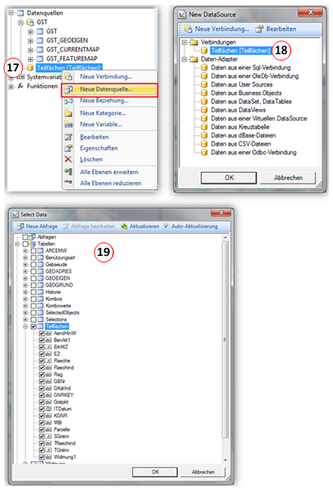 Neue Datenquelle Neue Datenquelle