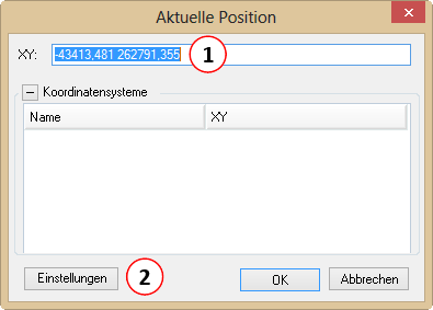 AktuellePosition