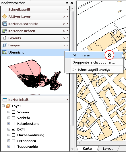 Funktionsgruppe minimieren (schließen)
