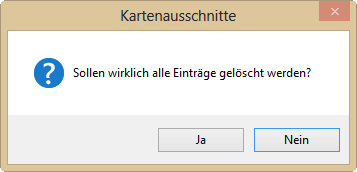 Kartenausschnitte löschen (alle)