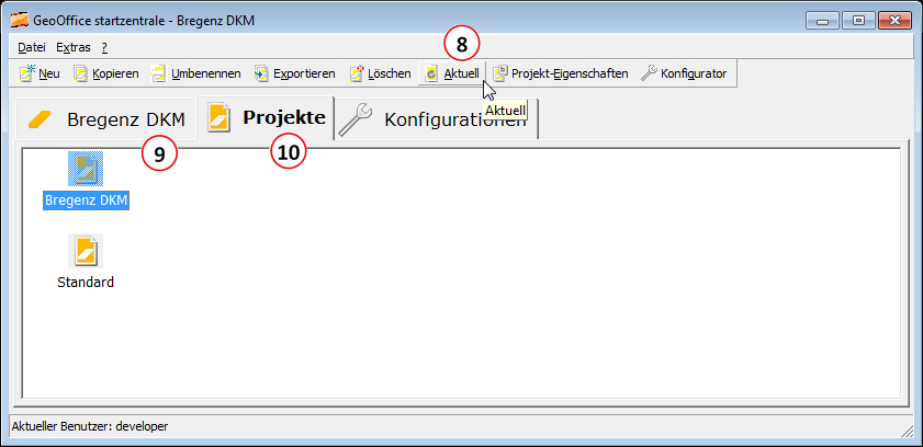 ersteSchritte-aktuellesProjekt