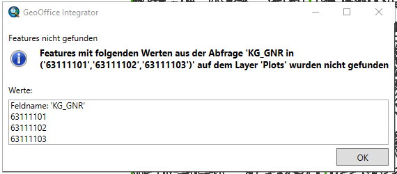 FeaturesNichtGefunden