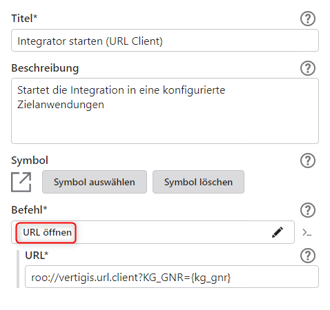 URL Öffnen Befehl im VertiGIS Studio Web konfigurieren URL Öffnen Befehl im VertiGIS Studio Web konfigurieren