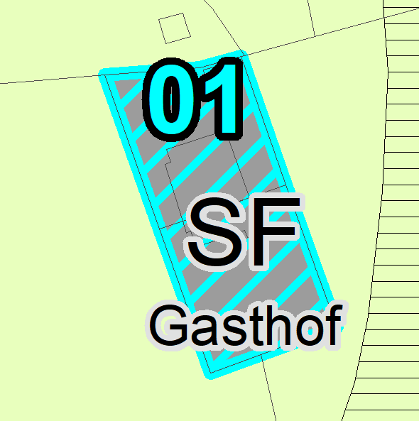 Sonderfläche mit Befristung und fortlaufender Nummer