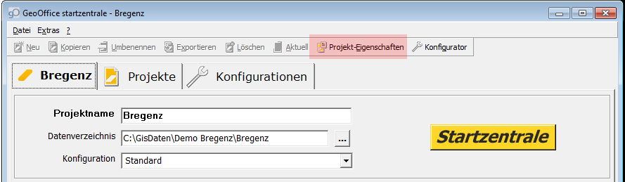 aktuellesProjekt-Projekteigenschaften
