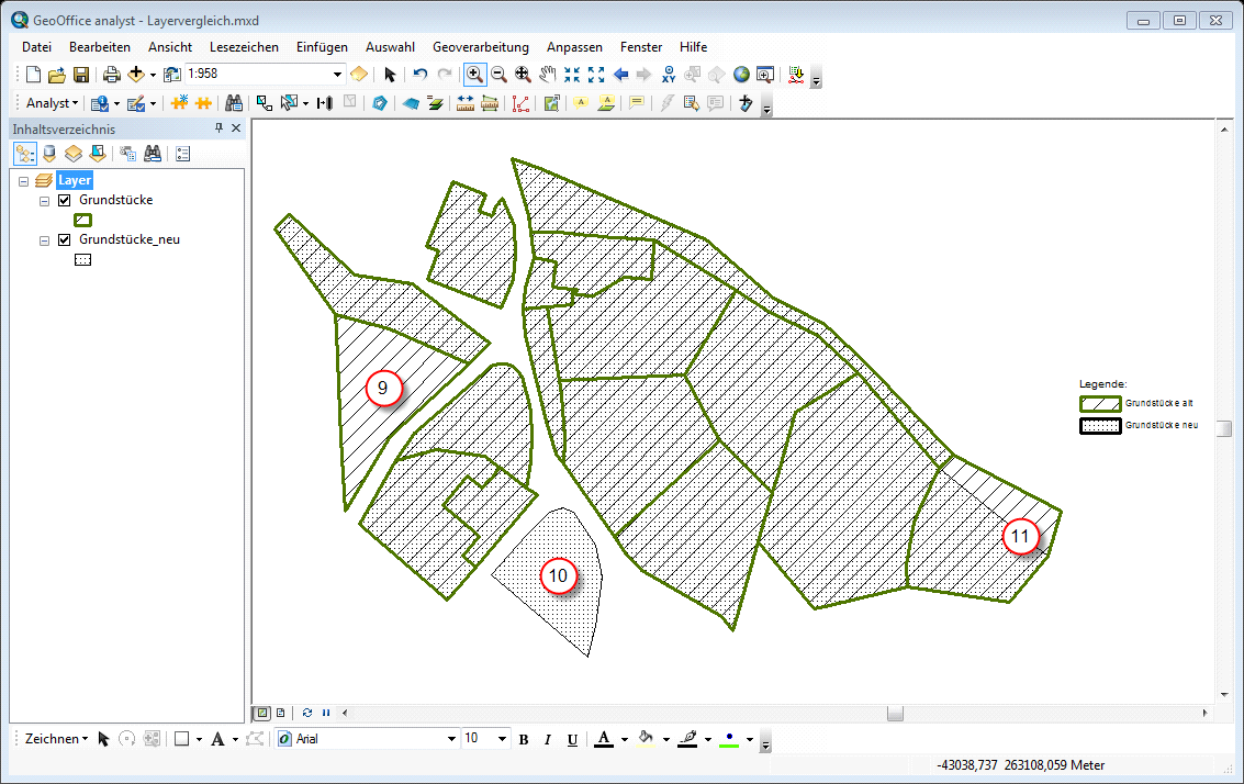 Die zu vergleichenden Objekte Die zu vergleichenden Objekte