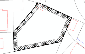 Marker mit Saumfüllung kombiniert