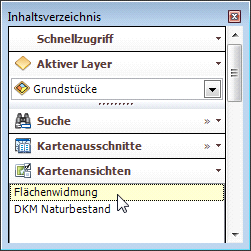 Funktionsgruppe Kartenansichten Funktionsgruppe Kartenansichten
