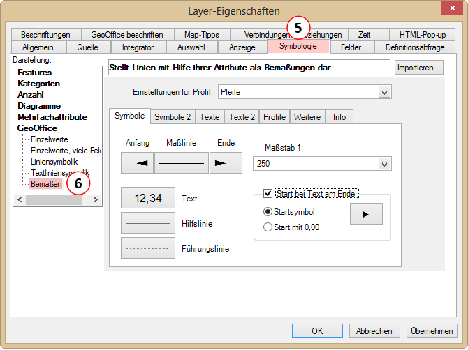 BemaßungssymbolikBearbeiten