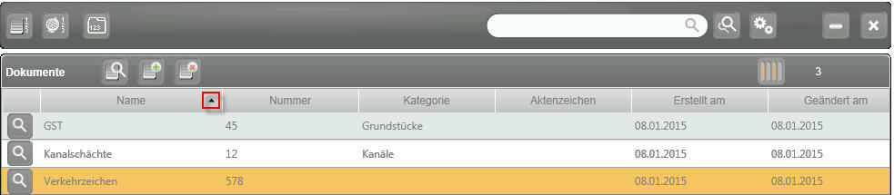 Doku_Sortierung