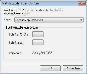 Maßstabszahl Eigenschaften