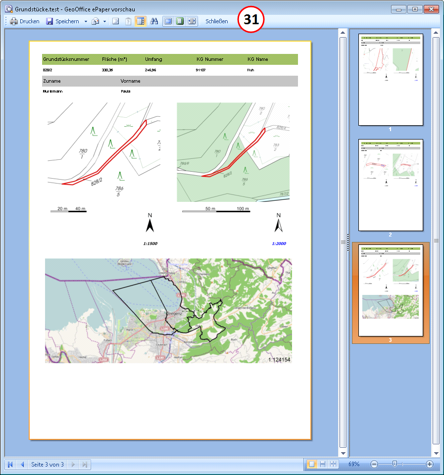 GeoOffice ePaper Vorschau