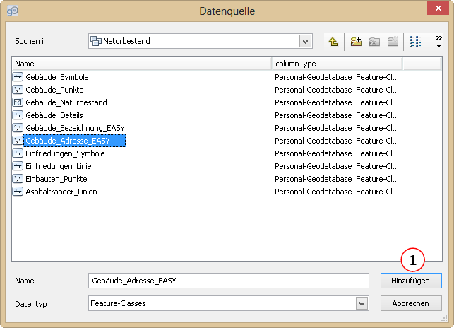 DatenQuelleFestlegen