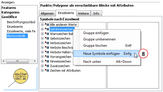 neue Symbole einfügen neue Symbole einfügen