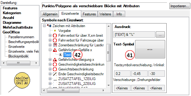 Attribut - Symbologie - Ausdruck