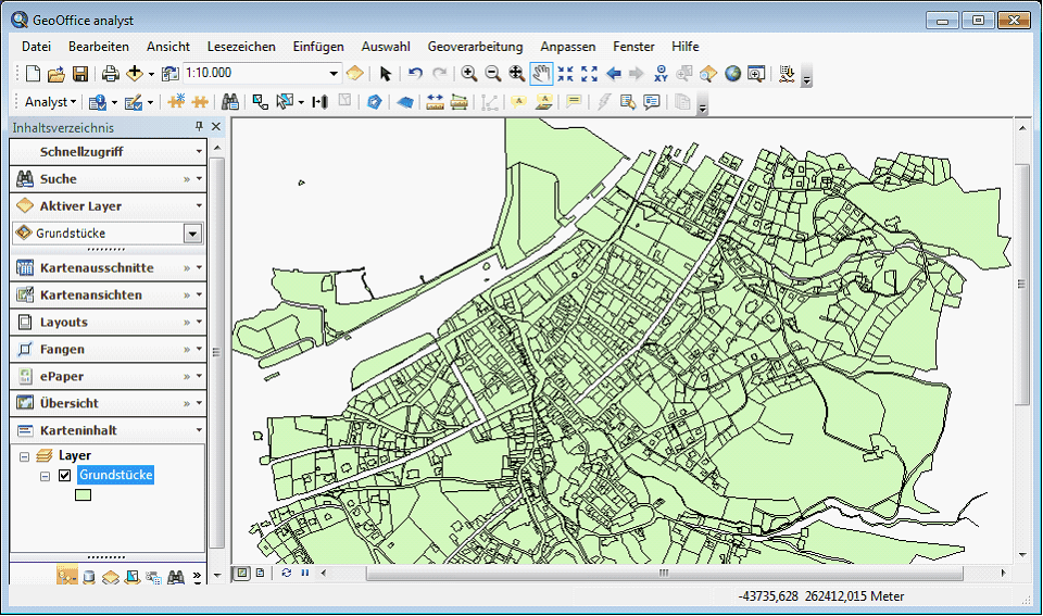 Ergebnis Grundstücke