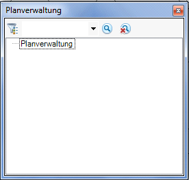 GeoOffice Planverwaltung – Fenster 