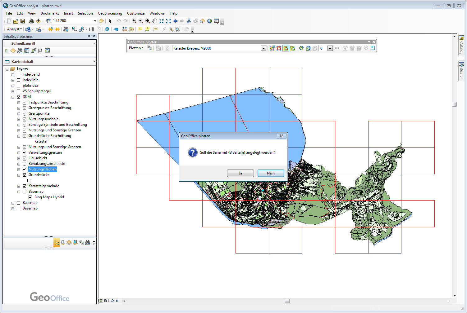 Datenansicht gezeigter Bereich Datenansicht gezeigter Bereich