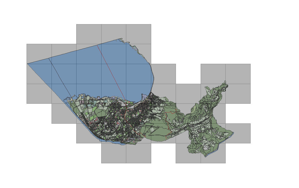 Neu erzeugte FeatureClass