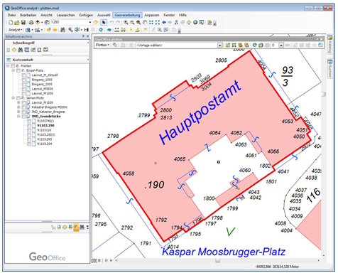 Plotausschnitt Bereich zeigen