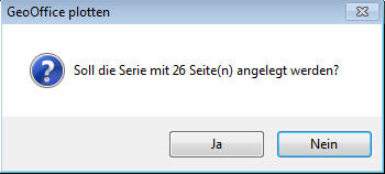 Plotserie anlegen? Plotserie anlegen?