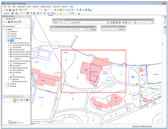Gezeigte Position in der Datenansicht