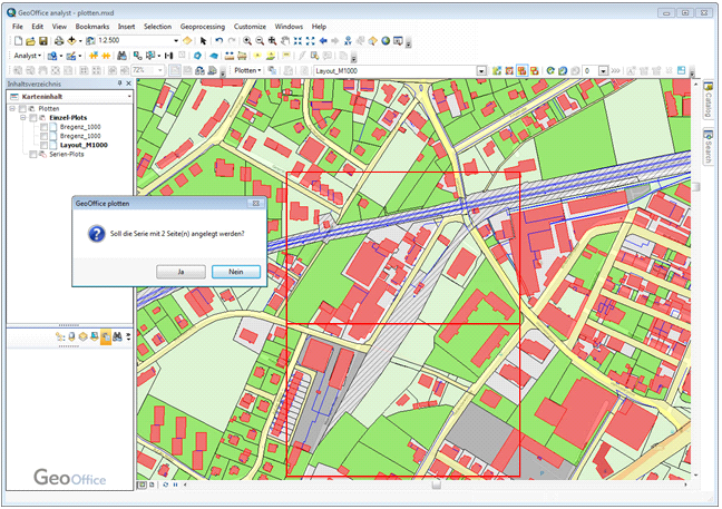 Zeigen einer Plotserie