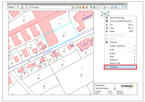 Layoutattribut - Eigenschaften