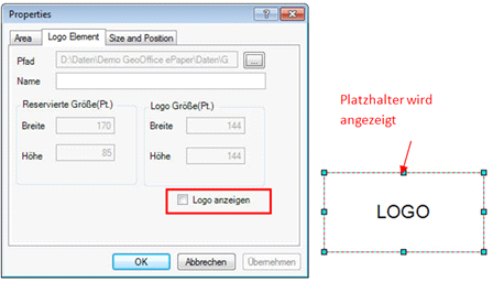 Logo anzeigen - deaktiviert