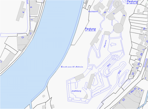 Tiff mit abgeschnitttener Beschriftung