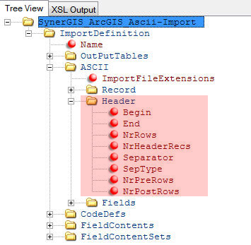 Ordner Header (optional)