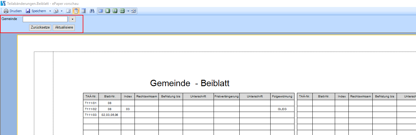 Gemeindename einfügen Gemeindename einfügen