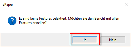 Hinweismeldung Hinweismeldung
