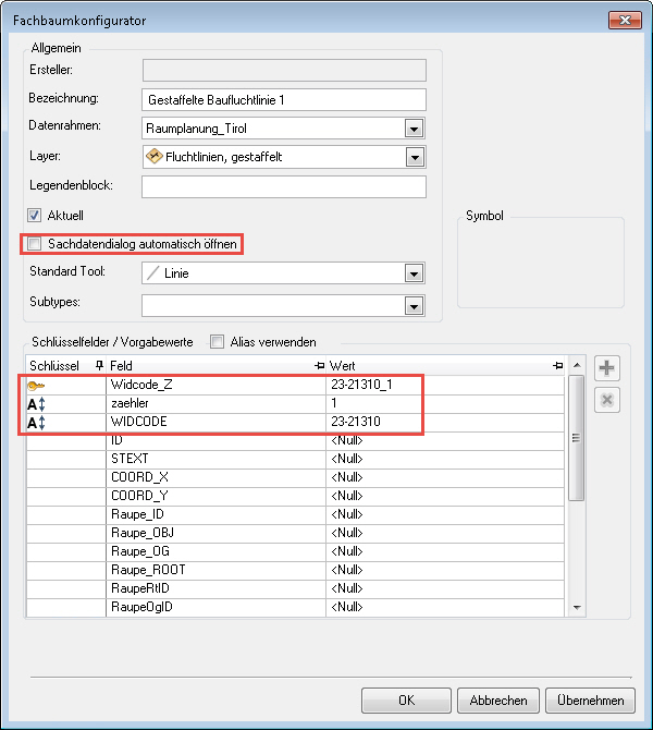 Neuen Wert einfügen