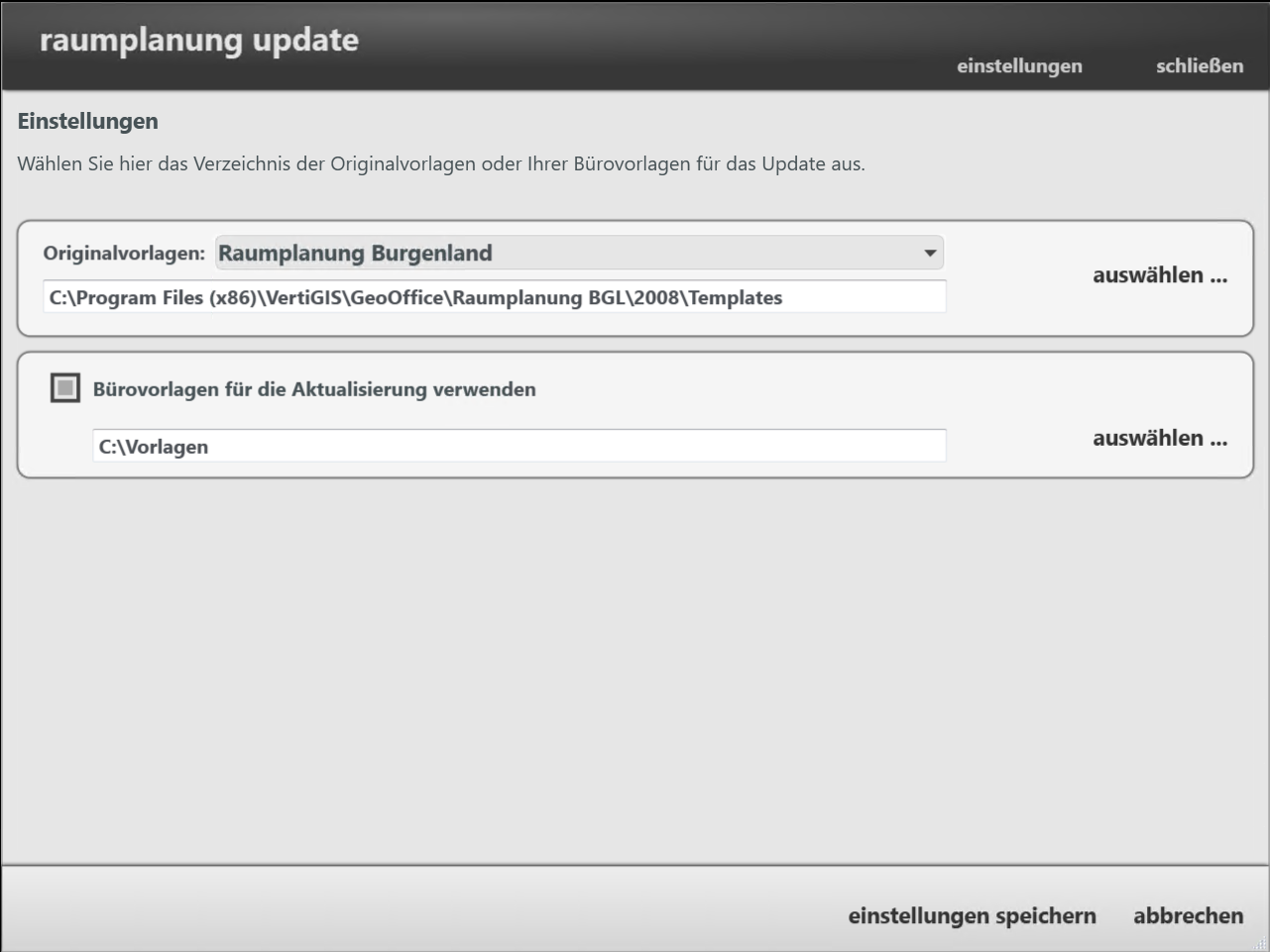 updatetool_einstellungen
