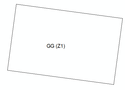 Darstellung der Zonierung im Gewerbegebiet Darstellung der Zonierung im Gewerbegebiet