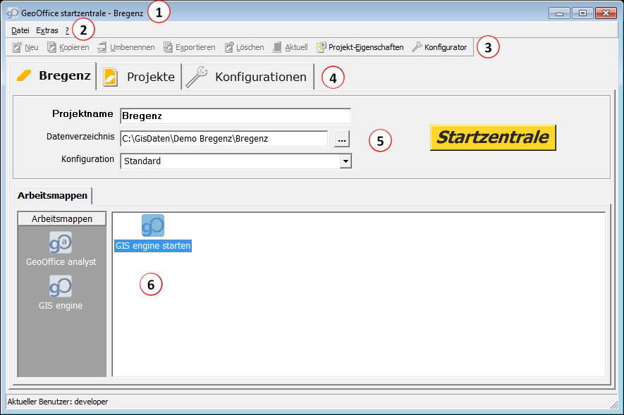 Bedienungskonzept-startzentrale