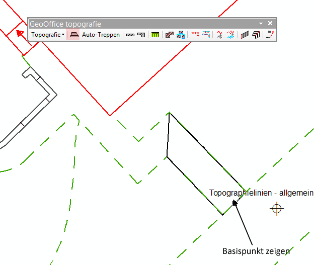 Treppenfläche - Basiskante Treppenfläche - Basiskante