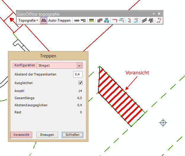 Treppenvoransicht Treppenvoransicht