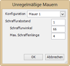 Unregelmäßige Mauer - Tool
